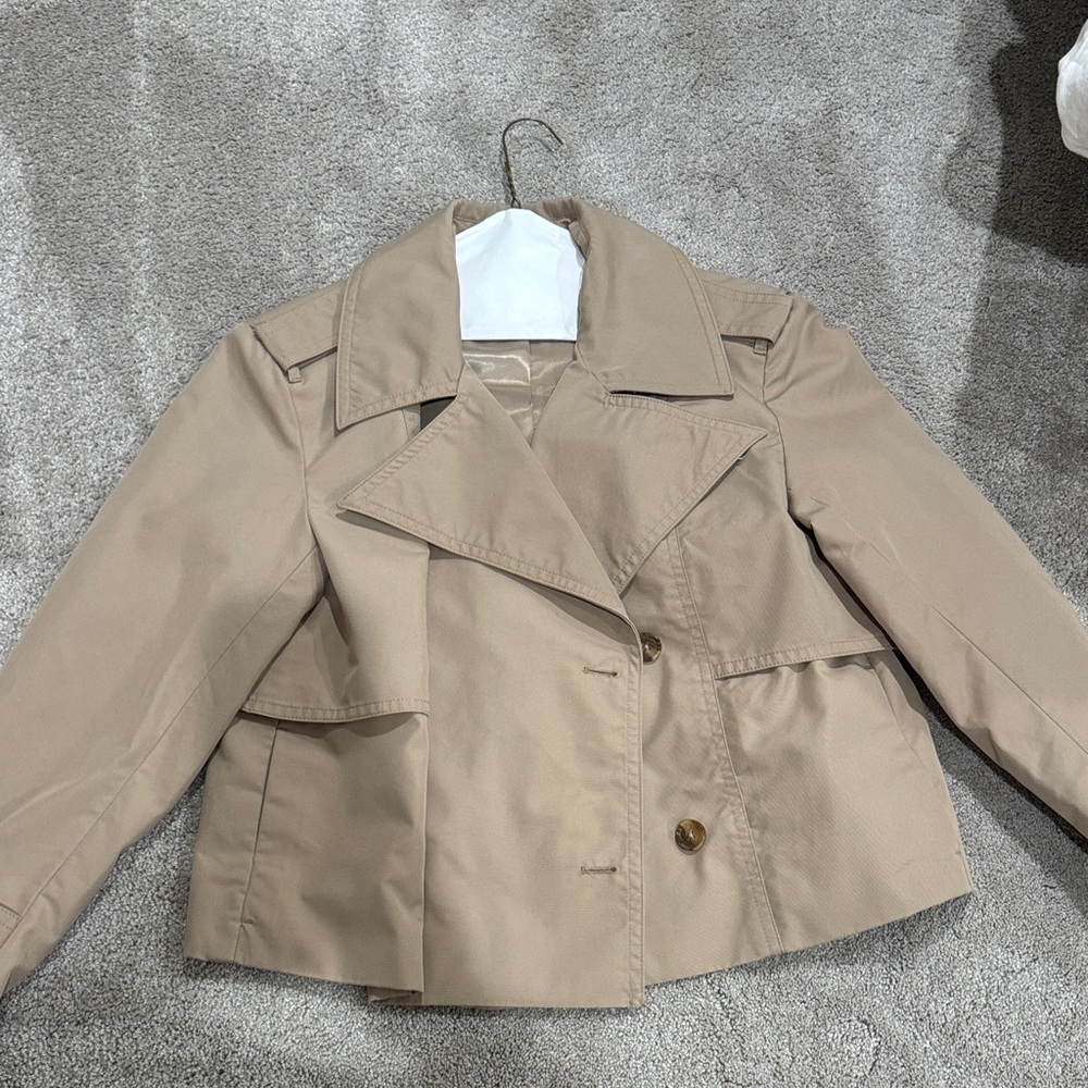 Banana Republic short trench coat